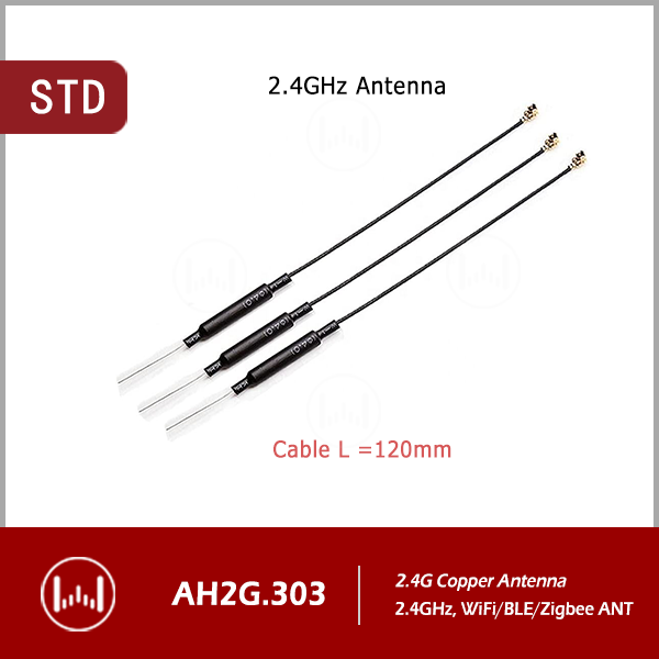 Copper Internal, 2.4GHz antenna