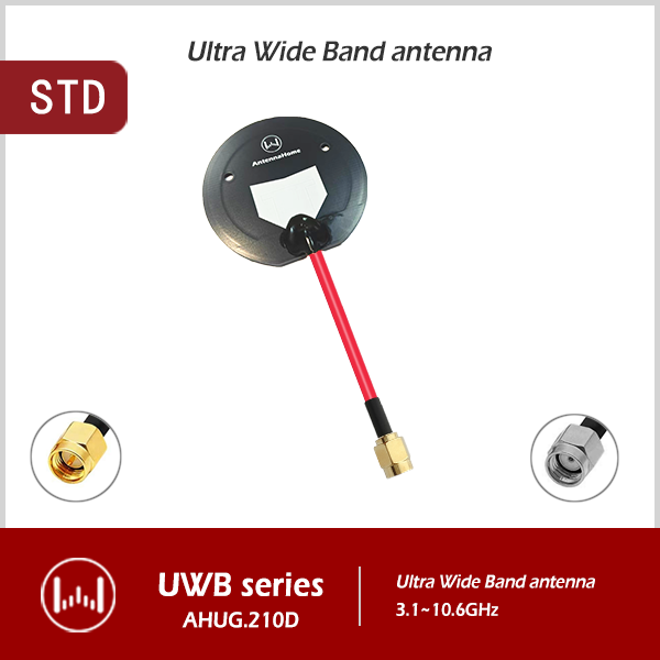 UWB L100 SMA antenna, PDOA, TDOA, Decawave, DW1000, DW3000  AHUG.210D L100,